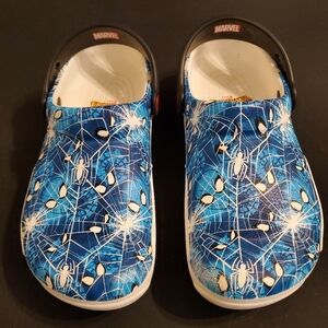 Unisex Blue Spider-Man Crocs